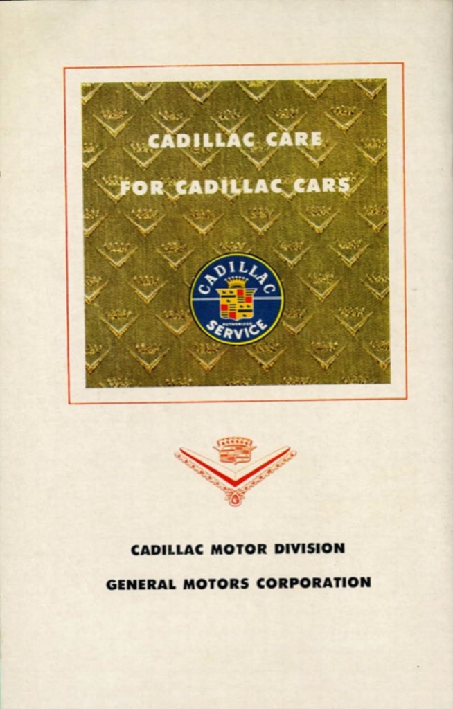 1953 Cadillac Owners Manual Page 48